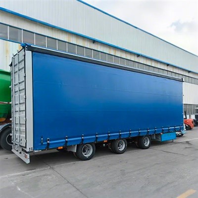 مقطورة جانبية لستائر المحور المركزي